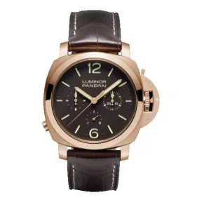 沛纳海/Panerai 18k玫瑰金 Luminor 1950 自动机械表芯 男表 PAM00344