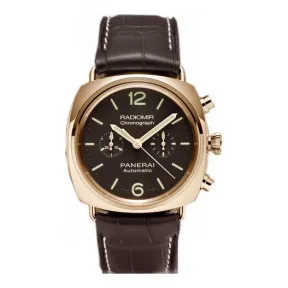 沛纳海/Panerai 18k玫瑰金 现代款系列 自动机械表芯 男表 PAM00377