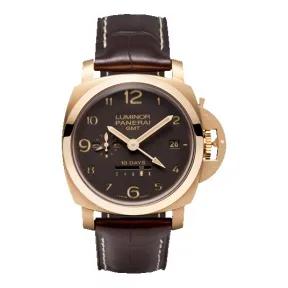 沛纳海/Panerai 粉红金 Luminor 1950 自动机械表芯  PAM00493