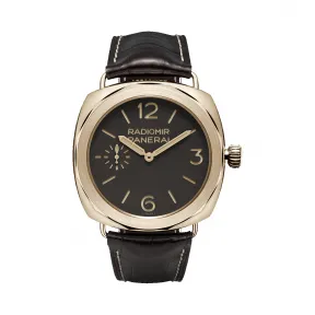 沛纳海/Panerai 赤金 限量珍藏款系列 手动机械机芯 男表 PAM00522