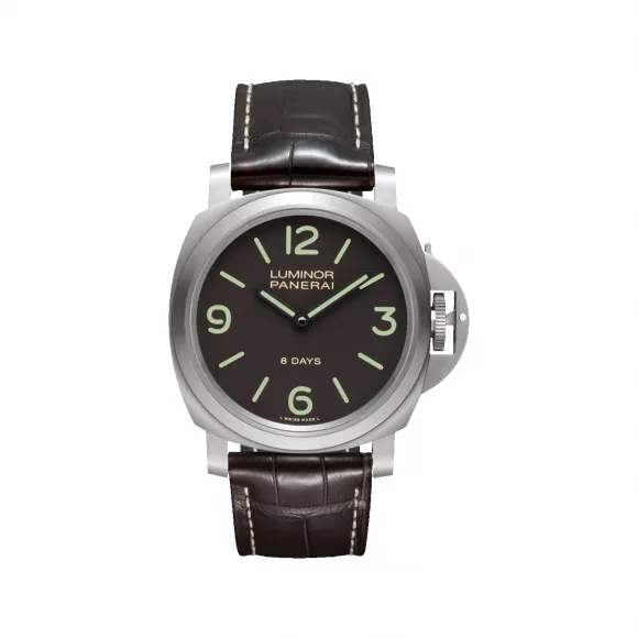 沛纳海/Panerai 磨砂鈦金屬 LUMINOR系列 手动机械机芯 男表 PAM00562