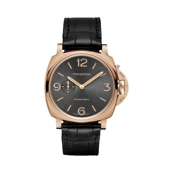 沛纳海/Panerai 18k玫瑰金 LUMINOR DUE系列 手动机械机芯 男表 PAM00675