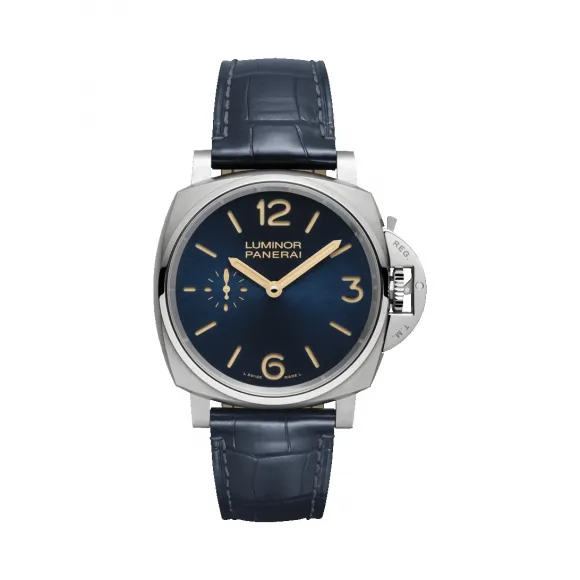 沛纳海/Panerai 磨砂钛金属 LUMINOR DUE系列 手动机械机芯 男表 PAM00728