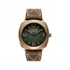 沛纳海/Panerai Radiomir系列 47MM brushed bronze 手动机械机芯 男表 PAM00760
