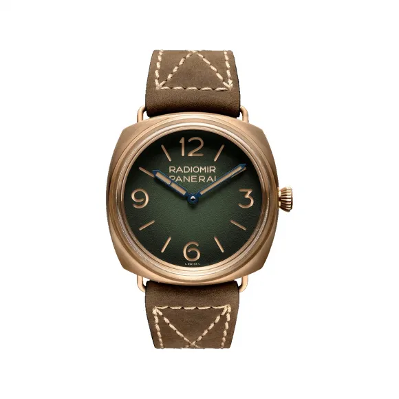 沛纳海/Panerai Radiomir系列 47MM brushed bronze 手动机械机芯 男表 PAM00760