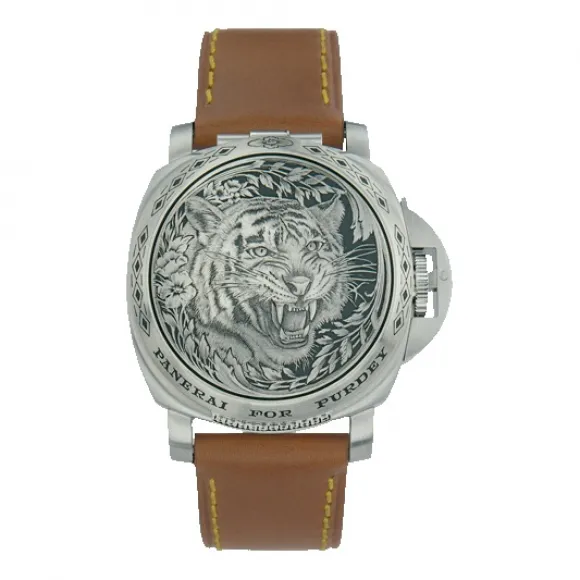 沛纳海/Panerai 精钢 限量珍藏款系列 自动机械表芯 男表 PAM00813