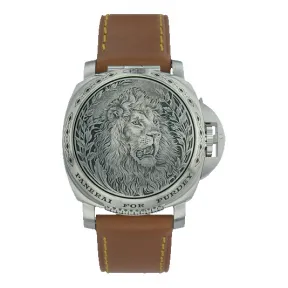 沛纳海/Panerai 精钢 限量珍藏款系列 自动机械表芯 男表 PAM00815