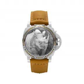 沛纳海/Panerai 不锈钢 Luminor 1950 自动机械表芯  PAM00857