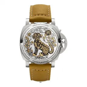 沛纳海/Panerai 磨砂精钢 Luminor 1950 自动机械表芯 男表 PAM00858