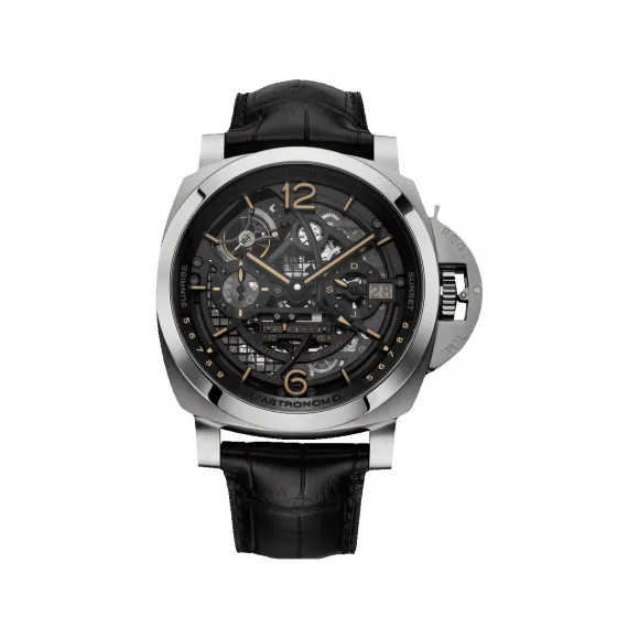 沛纳海/Panerai 磨砂钛金属 庐米诺系列手动机械机芯 男表 PAM00920