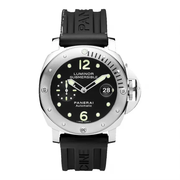 沛纳海/Panerai 磨砂精钢 LUMINOR系列 自动机械表芯 男表 PAM01024