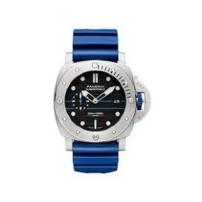 沛纳海/Panerai 潜行系列 SUBMERSIBLE 系列 47MM 钛合金 自动机械机芯 男表 PAM01162