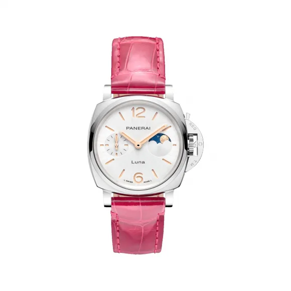 沛纳海/Panerai Luminor Due 38MM AISI 316L抛光精钢 自动机械机芯 女表 PAM01180