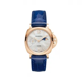 沛纳海/Panerai Luminor Due庐米诺杜尔系列 38MM 抛光 Goldtech™  男表 PAM01181
