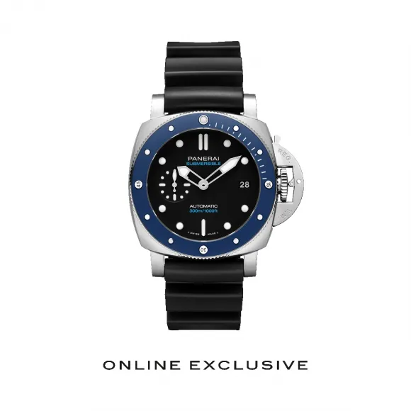 沛纳海/Panerai Submersible 系列 磨砂精钢 42毫米 自动机械机芯 男表 PAM01209