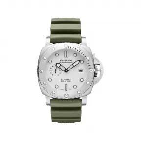 沛纳海/Panerai Submersible系列 44MM AISI 316L 拉丝钢 自动机械机芯 男表 PAM01226
