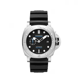 沛纳海/Panerai Submersible系列 44MM AISI 316L 拉丝钢 自动机械机芯 男表 PAM01229