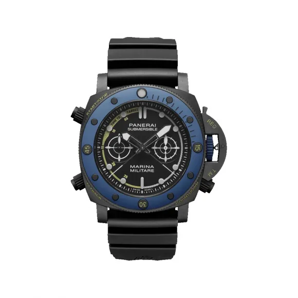 沛纳海/Panerai Submersible潜行系列 47MM DLC涂层钛 自动机械机芯 男表 PAM01239