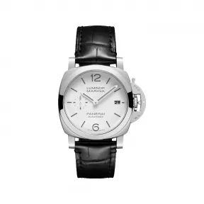 沛纳海/Panerai Luminor系列 40毫米 AISI 316L磨砂精钢 自动机械机芯男表 PAM01271