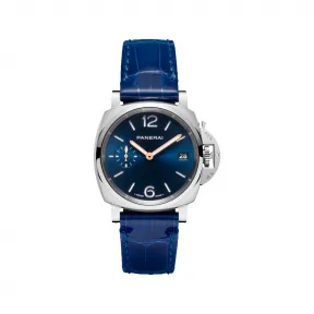 沛纳海/Panerai Luminor Due系列 38MM 精钢 自动机械机芯 男表 PAM01273