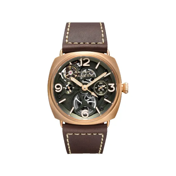 沛纳海/Panerai Radiomir 45 MM 磨砂青铜 手动机械机芯 男表 PAM01284