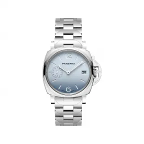 沛纳海/Panerai Luminor Due 38 MM 抛光精钢 自动机械机芯 男表 PAM01309