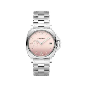 沛纳海/Panerai Luminor Due 38 MM 抛光精钢 自动机械机芯 男表 PAM01319