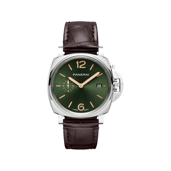 沛纳海/Panerai Luminor Due庐米诺杜尔Platinumtech™系列 42MM 铂金 自动机械机芯 男表 PAM01329