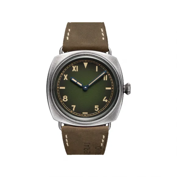 沛纳海/Panerai Radiomir镭得米尔系列 45MM Brunito eSteel™材质 手动机械机芯 男表 PAM01349