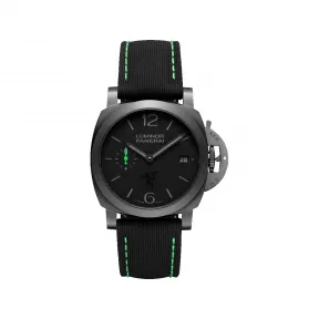 沛纳海/Panerai Luminor庐米诺Quaranta Razer系列 40MM 磨砂eSteel™材质，DLC镀层 自动机械机芯 男表 PAM01353