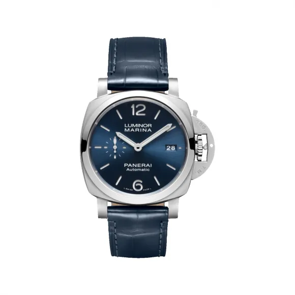 沛纳海/Panerai Luminor 系列 AISI 316L磨砂精钢 42毫米 自动机械机芯 男表 PAM01393