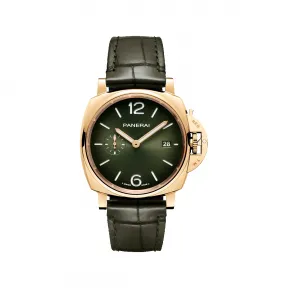沛纳海/Panerai luminor due庐米诺杜尔系列 42MM 黄金 自动机械机芯 男表 PAM01423
