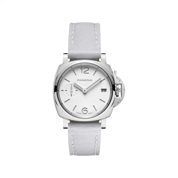 沛纳海/Panerai luminor due庐米诺杜尔系列 38MM 抛光精钢 自动机械机芯 女表 PAM01426
