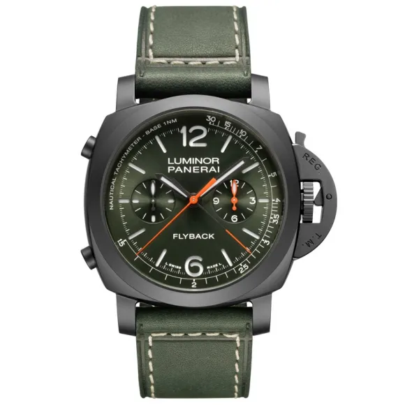 沛纳海/Panerai Luminor庐米诺Chrono Flyback 44MM  自动机械机芯 男表 PAM01498