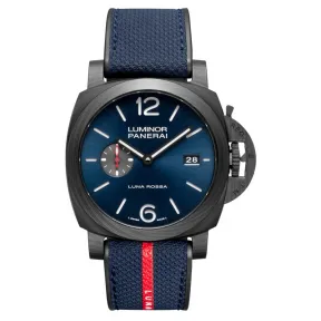 沛纳海/Panerai Luminor庐米诺Marina Carbotech™ Luna Rossa 44MM  自动机械机芯 男表 PAM01529