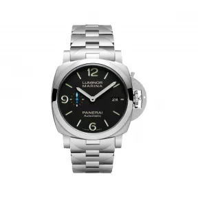 沛纳海/Panerai Luminor 44 MM AISI 316L磨砂精钢 自动机械机芯 男表 PAM01562