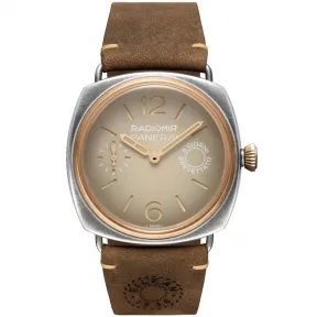 沛纳海/Panerai Radiomir镭得米尔 8 Giorni Eilean 45MM  手动机械机芯 男表 PAM01643