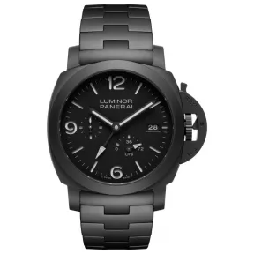 沛纳海/Panerai Luminor庐米诺GMT动力储存Ceramica 44MM  自动机械机芯 男表 PAM01674