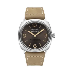 沛纳海/Panerai Radiomir 系列 AISI 316L铜锈钢 45毫米 手动机械机芯 男表 PAM02020