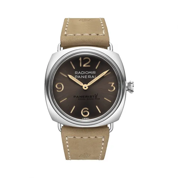 沛纳海/Panerai Radiomir 系列 AISI 316L铜锈钢 45毫米 手动机械机芯 男表 PAM02020