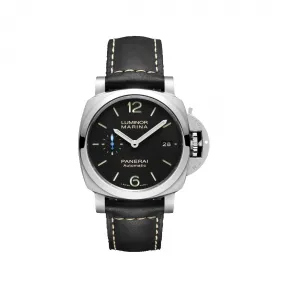 沛纳海/Panerai Luminor 42毫米 AISI 316L拉丝钢 男表 PAM02392