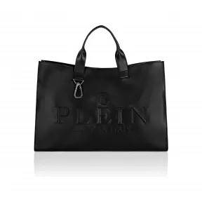 菲利普·普莱因/Philipp Plein 大号皮革手提袋 Iconic Plein 100857-02-4-0