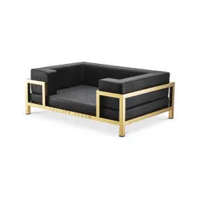 菲利普·普莱因/Philipp Plein Dogbed High Conic 限量版 Croco Gold XL 116380-028A-4-0