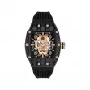 菲利普·普莱因/Philipp Plein 鳄鱼皮和金质 CRYPTO KING BLACK BEA$T 手表 122617-02RG-4-0