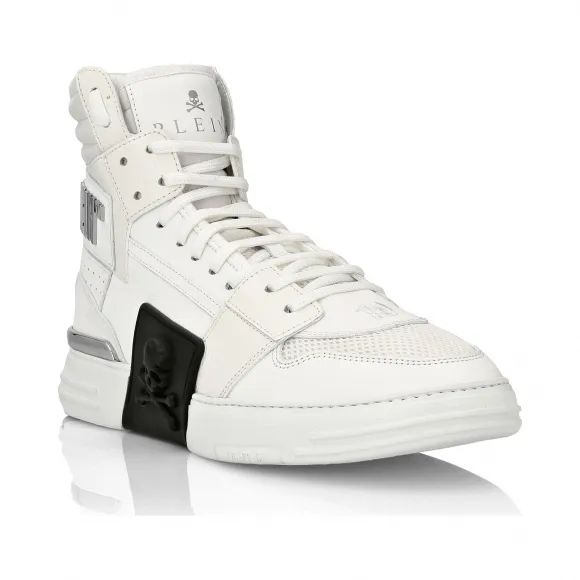 菲利普·普莱因/Philipp Plein 高帮靴 A19S-MSC2364-PLE006N-01