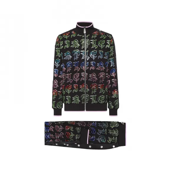 菲利普·普莱因/Philipp Plein 慢跑运动服：上衣/长裤 Gothic Plein FACC-MJJ0559-PJO002N-0221