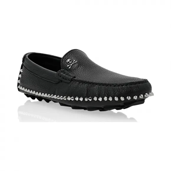 菲利普·普莱因/Philipp Plein 莫卡辛鞋 P20S-MSB0437-PLE006N-02