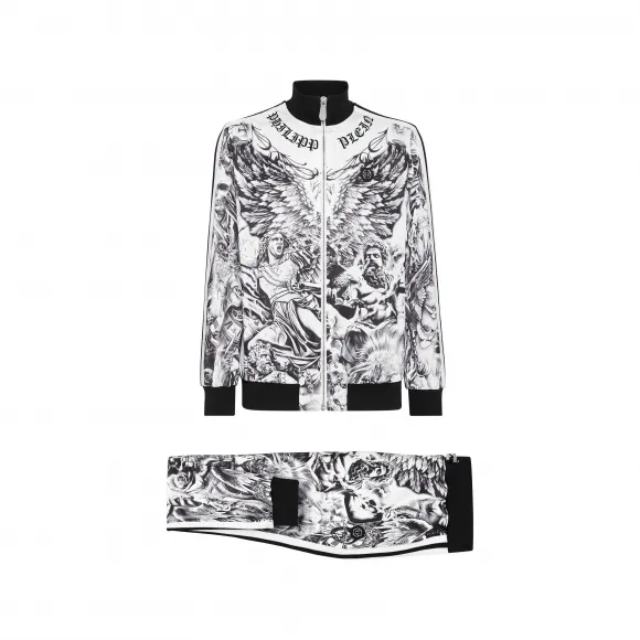 菲利普·普莱因/Philipp Plein 慢跑运动服：上衣/裤子纹身 PACC-MJJ0523-PTE003N-01