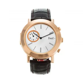 伯爵/Piaget ALTIPLANO系列 手动机械 18K金、玫瑰金 男表 G0A32153