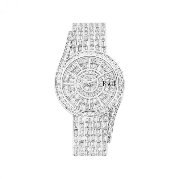伯爵/Piaget 高级珠宝腕表系列 石英机芯 白金 女表 G0A38169